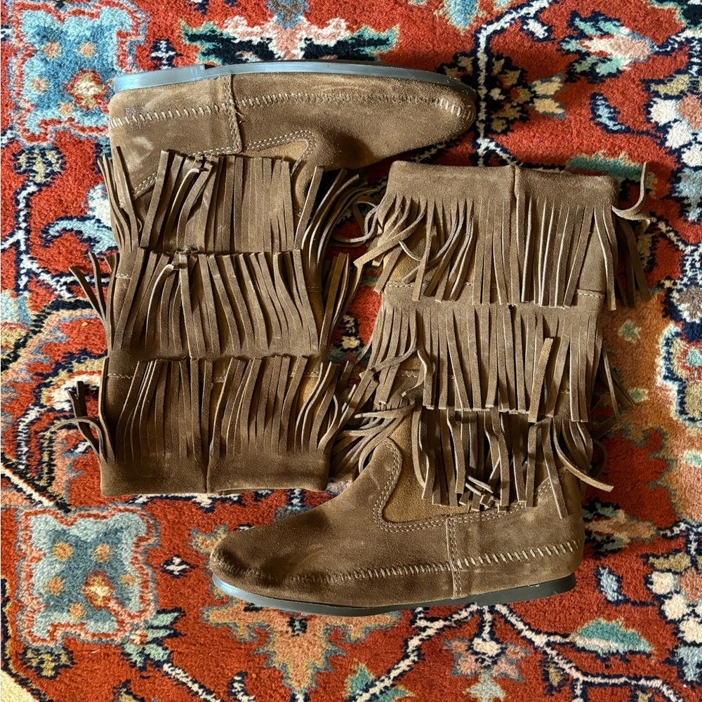Minnetonka Moccasins High Fringed